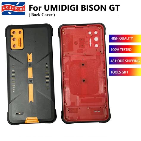 Original New For Umidigi Bison Gt Battery Back Cover For Umidigi Bison