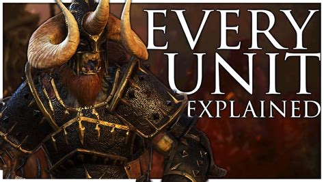 How To Use Every Unit In Total War Warhammer Youtube