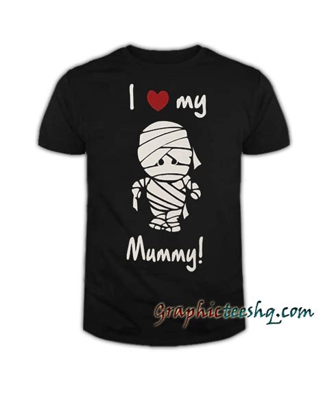 I Love My Mummy Halloween Bodysuit Or Toddler Tee Shirt