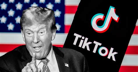 Donald Trump Y Shou Zi Chew Ceo De Tiktok Se Re Nen En Medio De La