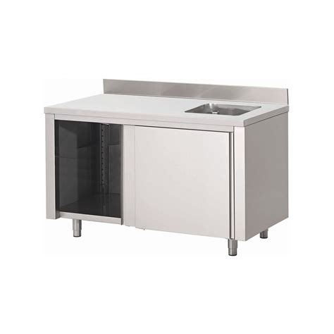 Table Armoire Inox Centrale Du Chef Vier P X H Mm Po