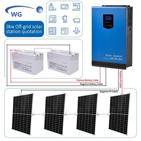 3kw Solar Power System Home Solar Panel Energy Systems China Solar