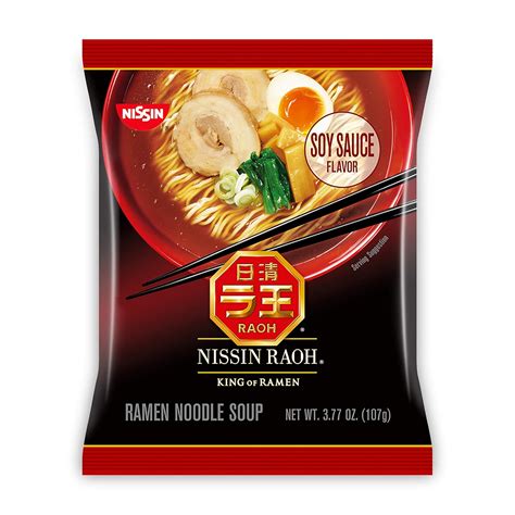 Nissin Raoh Ramen Noodle Soup Soy Sauce 3 77 Ounce India Ubuy