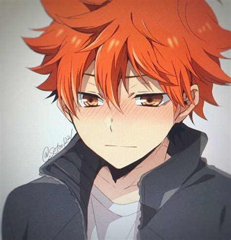 Anime Boy With Orange Hair