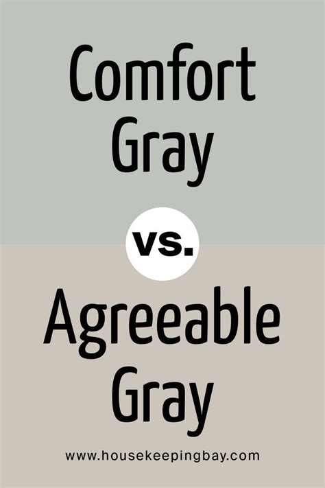 Comfort Gray Vs Agreeable Gray By Sherwin Williams Comfort Gray