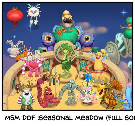 MSM Dof Seasonal Meadow Full Song Comic Studio