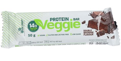 Rozetka Pl Baton Proteinowy Olimp Veggie Protein Bar 50 G Brownie