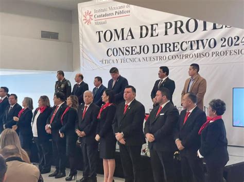 Jos Manuel Garc A Flores Nuevo Presidente Del Imcp De Mexicali