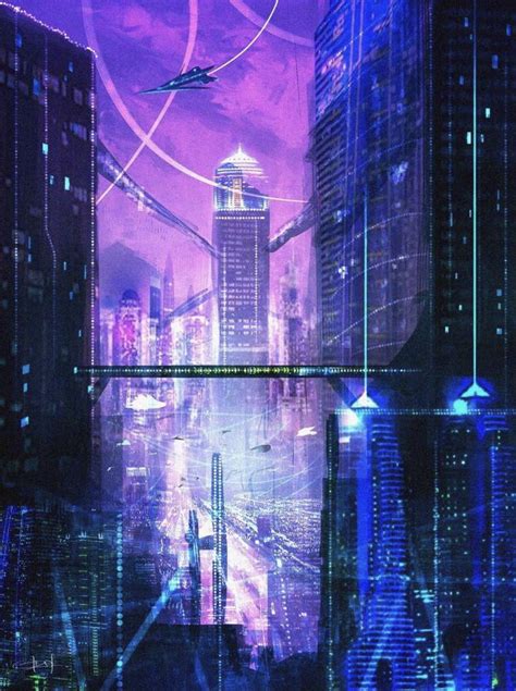 Futuristic Aesthetic Wallpaper