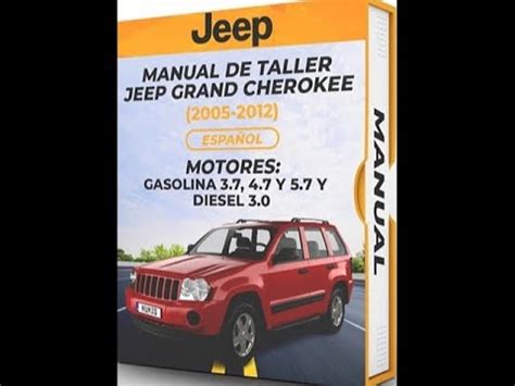 Manual De Taller Jeep Grand Cherokee Espa Ol Diagramas Y