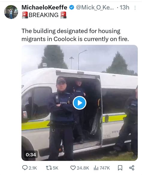 "Ireland belongs to the Irish" Irish citizens rejoice as building meant ... 