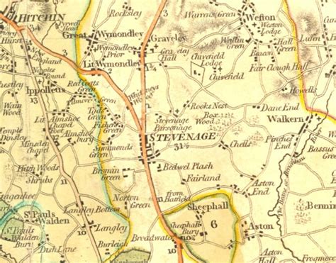 Hertfordshire Genealogy: Places: Stevenage