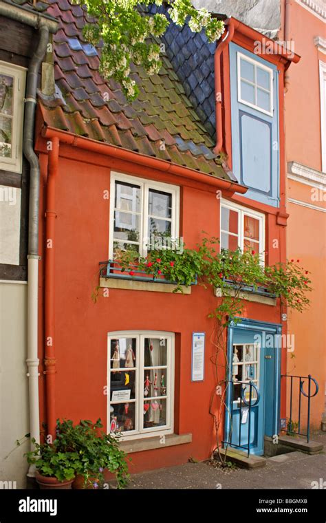 tiny house at Schnoorviertel, Bremen, Northern Germany Stock Photo - Alamy