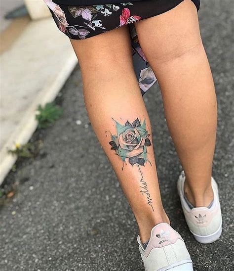 TattoosOfBrazil Artist Tatuagens Nas Pernas De Mulheres Tatuagem Na