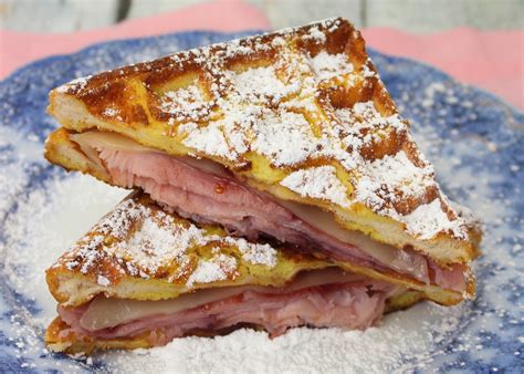 Monte Cristo Waffle Sandwich Palatable Pastime Palatable Pastime