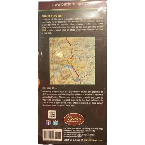 Butler Other Butler Motorcycle Maps Montanas Best Rides Highlighted