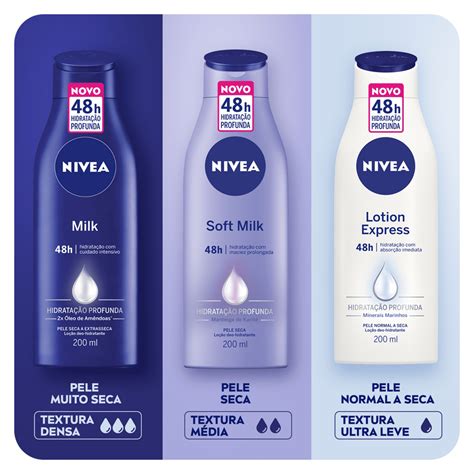 Hidratante Nivea Milk Corporal Beleza Na Web