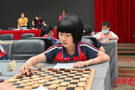 2021省第27届青少年棋类夏令营国际跳棋比赛在长开赛 体育资讯 新湖南