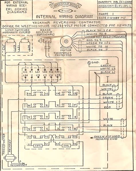 Commercial Overhead Door Wiring Diagram