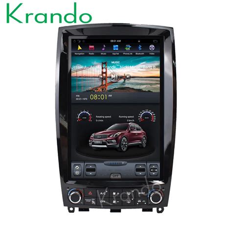 Krando Android 6 0 12 1 Tesla Vertical Screen Car Audio Radio Gps