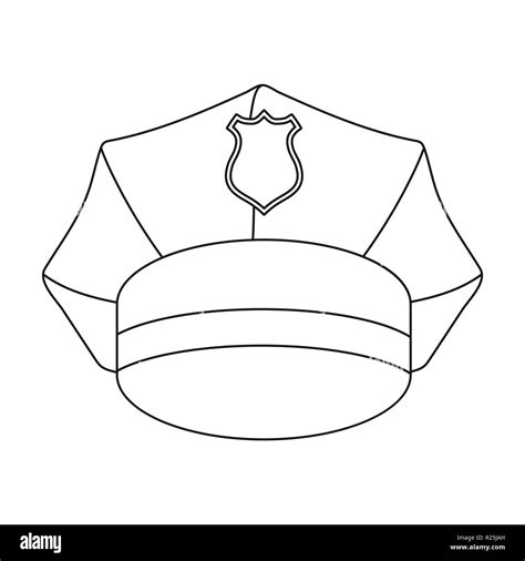 Cop Hats Stock Vector Images Alamy