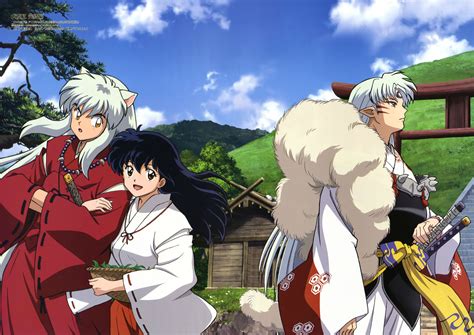 Inuyasha Aome Y Sesshomaru 4000x2829 Wallpaper Teahub Io