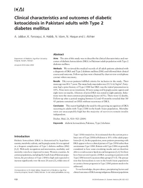 Pdf Clinical Profile And Outcomes Of Paediatric Patients With