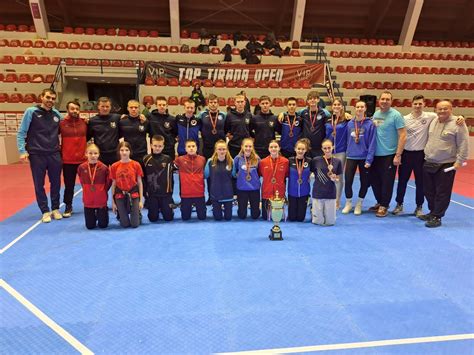 Uspjeh Mladih Hrvatskih Taekwondoista Na Top Tirana Open Turniru E