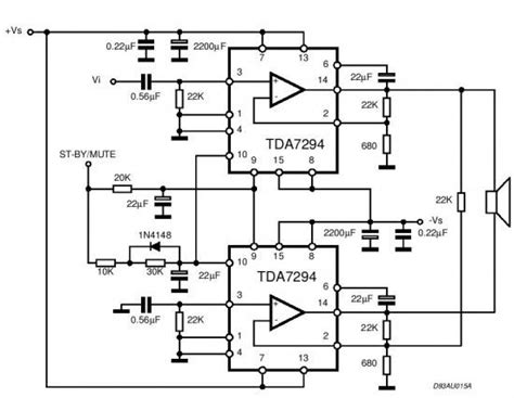 Tda8920bj Amplifier Circuit Diagram