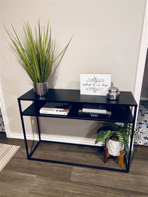 Glasgow Metal Console Table Black Project 62™