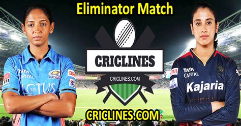 Today Match Prediction Mumbai Indians Women Vs Royal Challengers