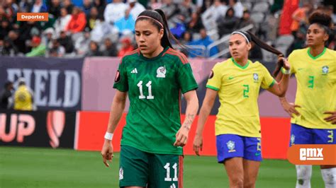 Semifinales Copa Oro Femenil México 0 Brasil 2 El Mexicano