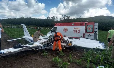 Acidente Avi O Deixa Um Morto E Dois Feridos Em Minas Aconteceu