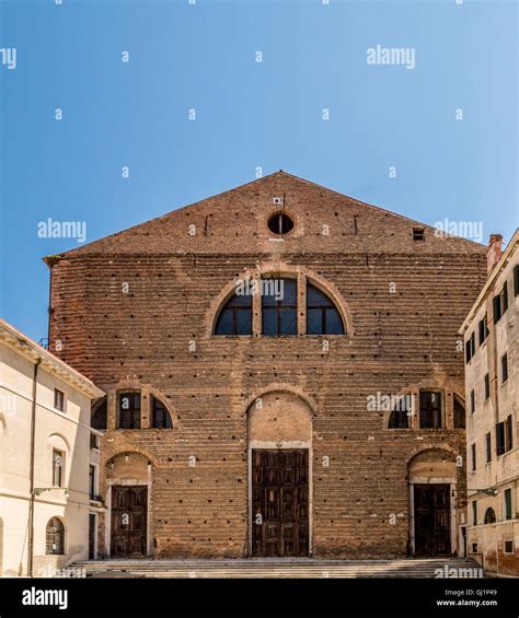 San Lorenzo, burial place of Marco Polo. Venice, Italy Stock Photo - Alamy