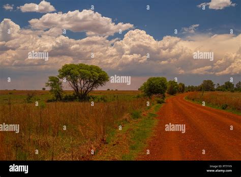 Vredefort Dome Landscape Near The Town Of Parys In Rural Freestate