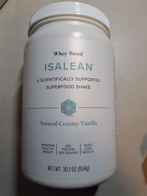 Amazon Isagenix New Kosher Isalean Shake Natural Creamy Vanilla By