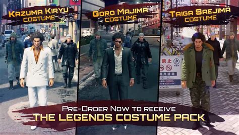 Yakuza: Like A Dragon - Legends Costume Pack by KyleKatarn1980 on ...