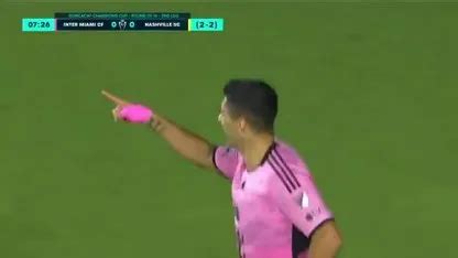 GOL DE INTER MIAMI Luis Suárez marca tras la excelsa asistencia de