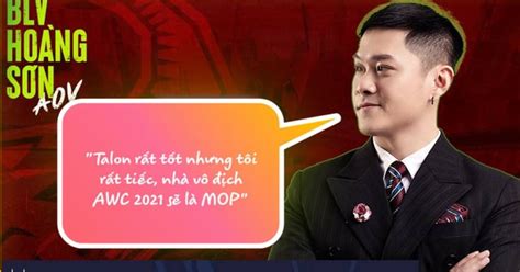 Blv Hoàng Sơn Aov Mop Sẽ Là Nhà Vô đich Awc 2021