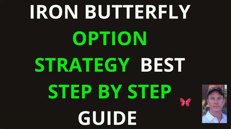 Short Iron Butterfly Options Strategy Best Step By Step Guide Youtube