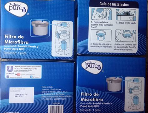 Pure It Filtro De Microfibra Para Classic Autofil O Compact