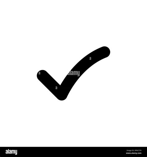 Check Mark Vector Check Mark Icon Tick Mark Symbol Vector Stock