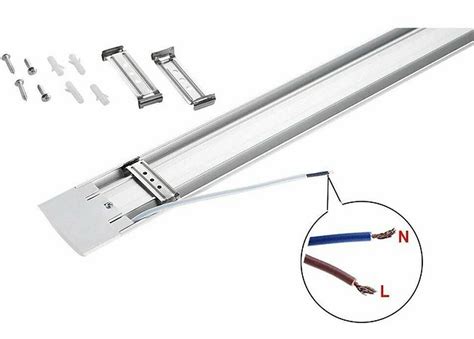 Luminária Linear Tubular Sobrepor Led Sanlume Iluminação