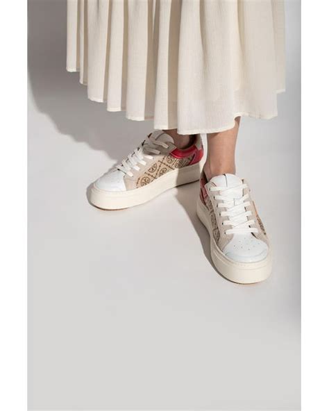 Tory Burch Ladybug Sneakers In Natural Lyst