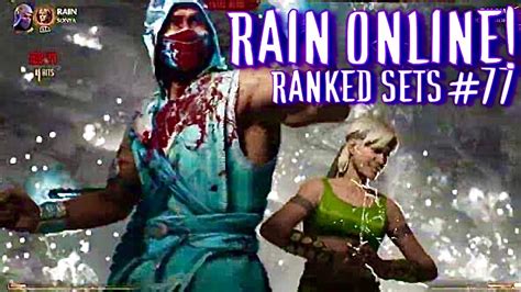 Rain Ranked Sets 77 First Sets W Sonya Mortal Kombat 1 Rain