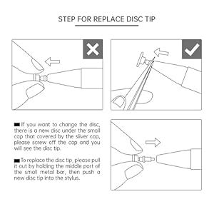 Oaso Samsung Pen L Piz Con Punta De Disco Capacitiva Y Tapa Magn Tica