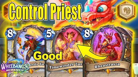 My NEW Control Priest After Nerfs Is Actually A Decent Deck At Whizbang