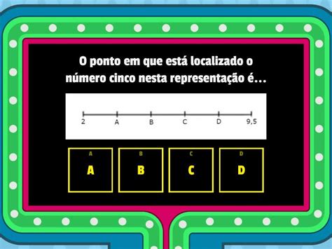 Números Reais Gameshow Quiz