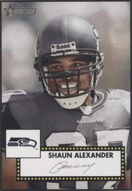 Topps Heritage Shaun Alexander For Sale Ebay