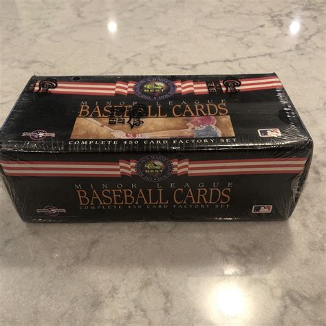 1992 CLASSIC BEST MINOR LEAGUE BASEBALL CARDS SEALED BOX EBay